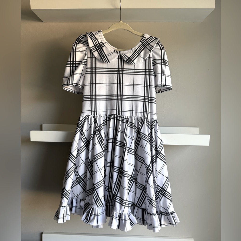 Girlhood Little Stocking co dress 5T EUC